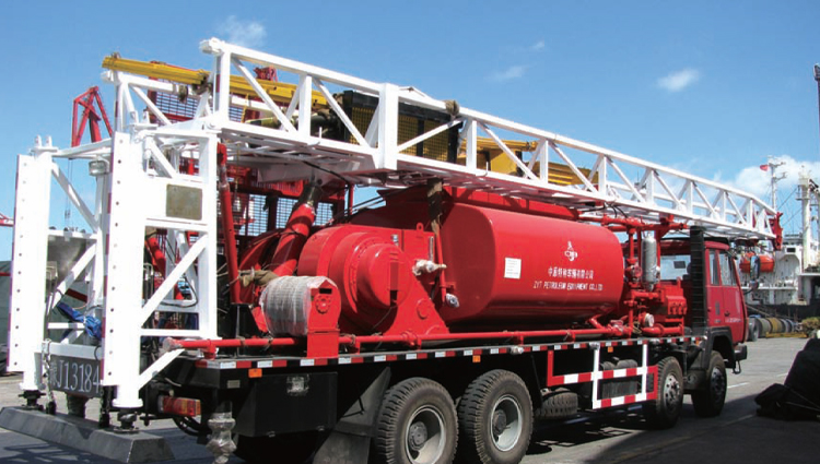 Flush-By Rig, Flushby Unit, rig up, workover rig, flush by rig rental services