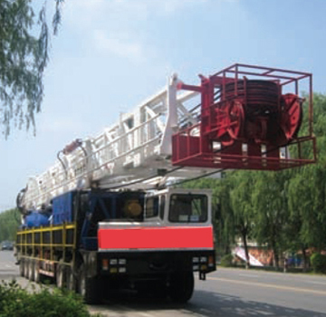 Truck Drilling Rig, Truck-Mounted Drilling Rig, Coalbed Methane Drilling Rig, Heerental